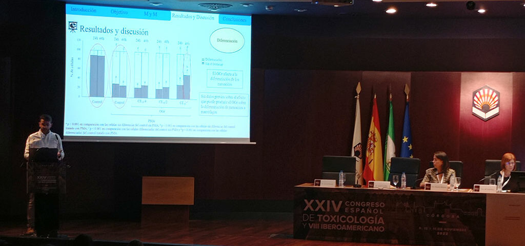 presentación oral en el congreso español de toxicología
