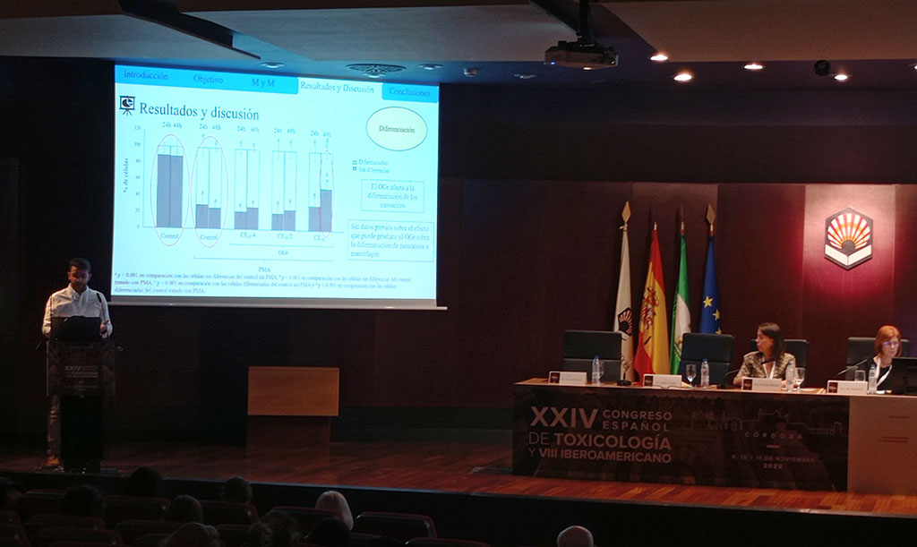 presentación oral en el congreso español de toxicología